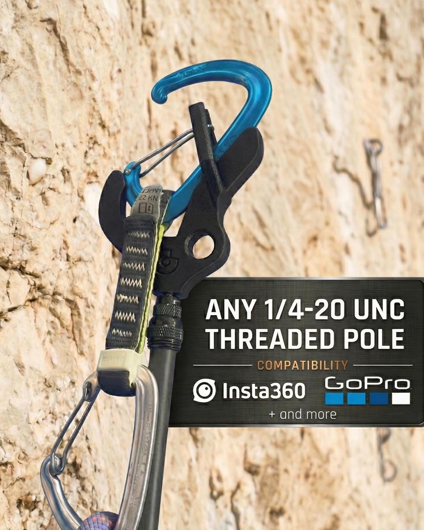 Rock Climbing Stick Clip